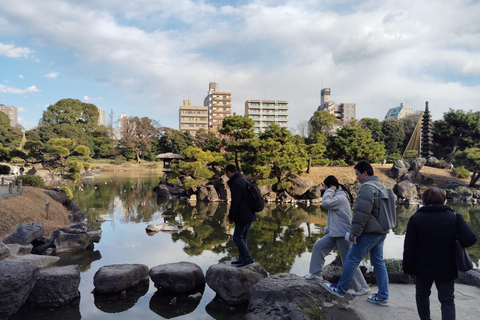 Tokio: Kiyosumi, Hama-Rikyu en Kyu-Yasuda Tuin Tour