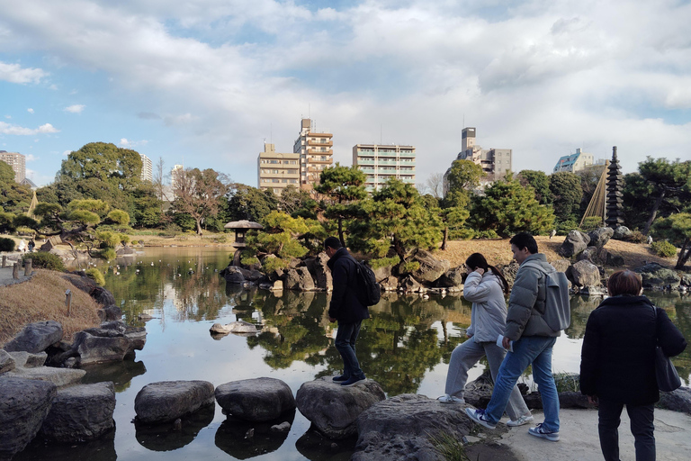 Tokio: Kiyosumi, Hama-Rikyu en Kyu-Yasuda Tuin Tour