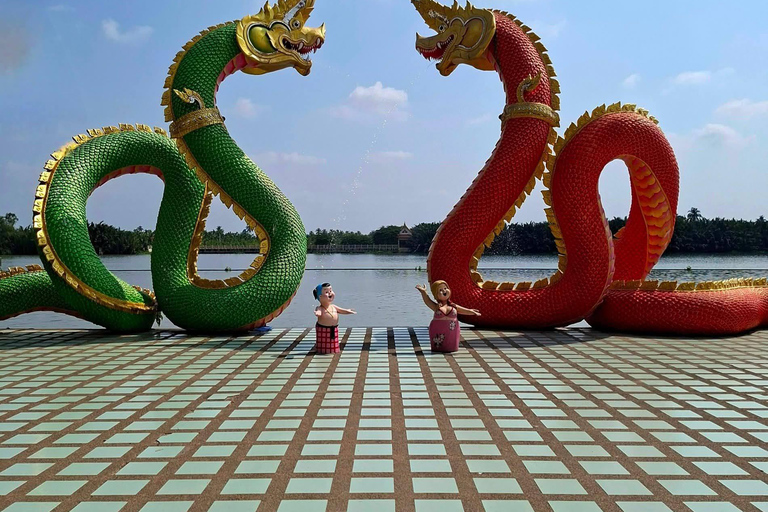 Biggest Ganesh, Pink Ganesha, Wat Paknam Cultural Day Tour Private Tour with Guide