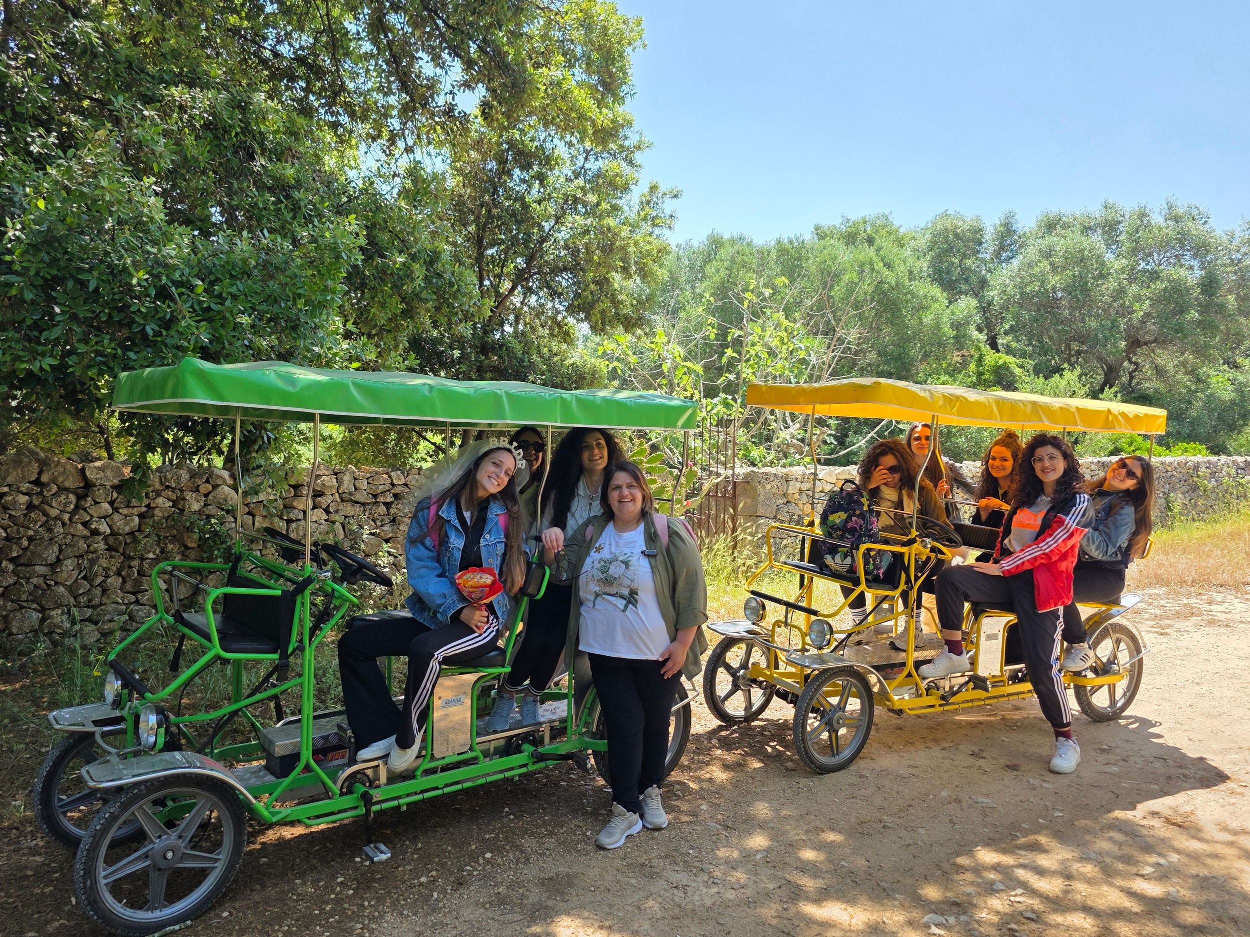 Ostuni Adventure Park: Tour in einer pedalfahrenden Rikscha