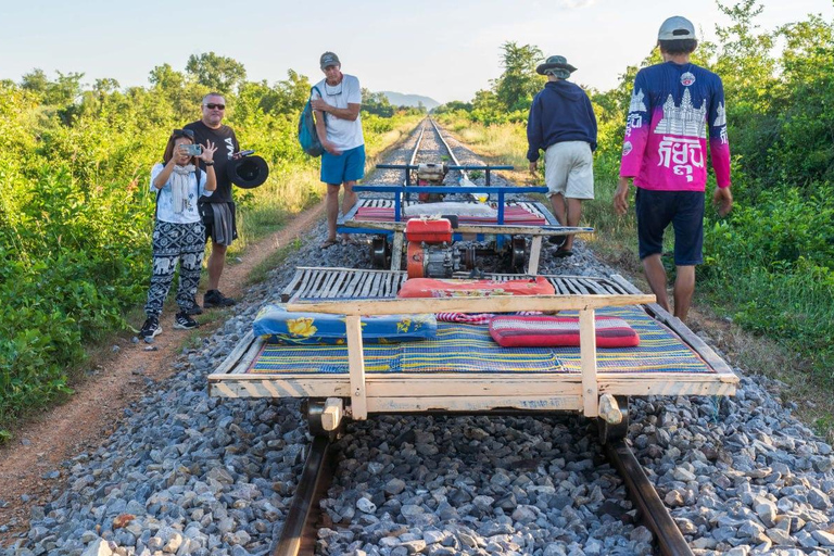 Battambang: Tuk-Tuk Tour with Bamboo Train & Bat Cave Battambang Tuk-Tuk tour with lunch