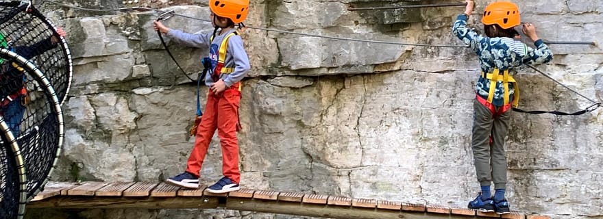 Nice : Accrobranche découverte pour enfants dans un site naturel naturel