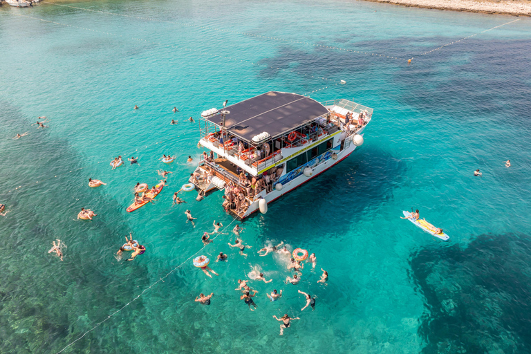 Split: Hvar, Brač en Pakleni Cruise met Lunch en Drankjes