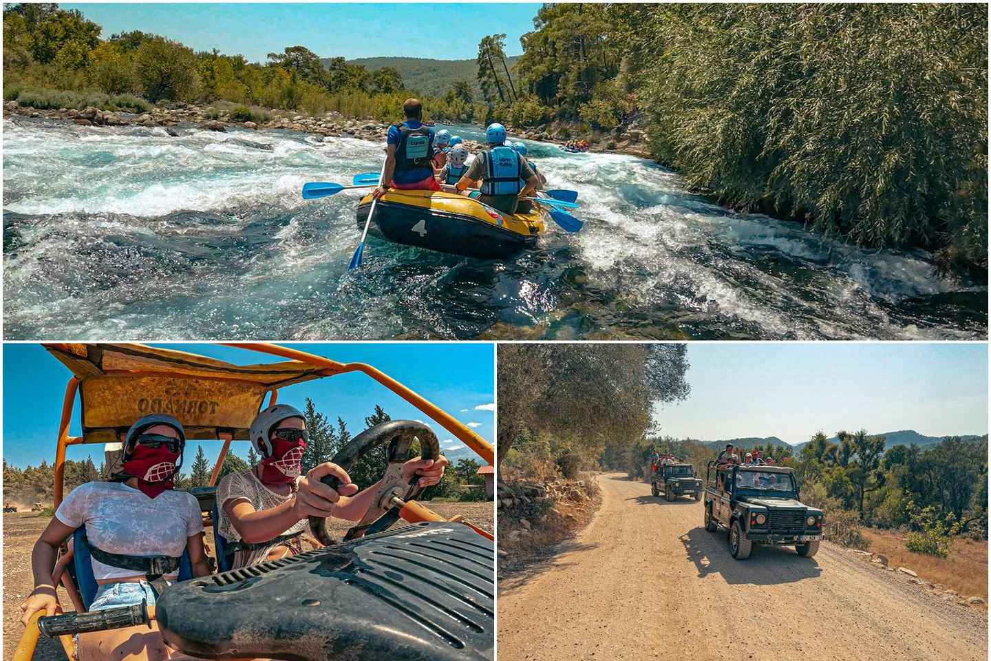 Rafting Adventure w/Optional Extreme Activities From Antalya