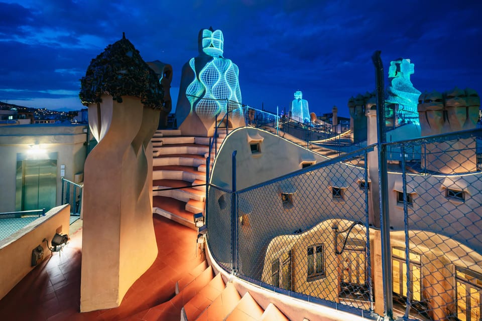 Barcelona: La Pedrera Night Experience | GetYourGuide