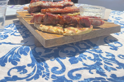 Heraklion: Grill o zachodzie słońca w gaju oliwnymHeraklion: Grill przy zachodzie słońca w gaju oliwnym