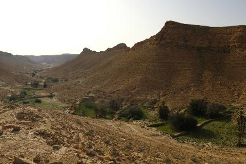 Trekking in southern Tunisia CHENINI