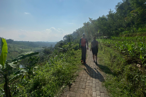 Selogriyo Temple with rice terrace trekking