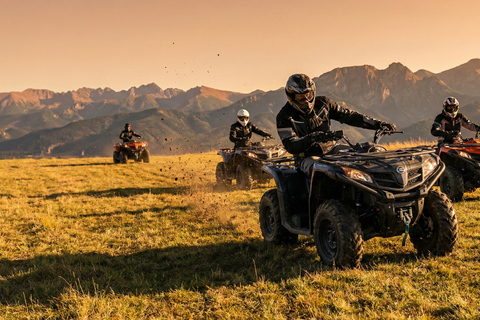 Krakow: Zakopane Quads, Bonfire Dining & Hot Springs Escape Zakopane Quads, Bonfire & Hot Springs — With Hotel Pickup