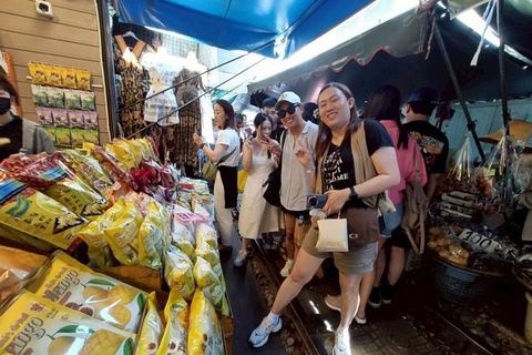 Private Unseen Mangrove Forest and Floating & Railway Market Floating Market & Maeklong Railway Private Tour