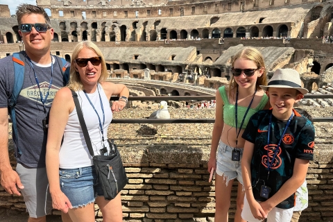 Tour familiar del Coliseo y la antigua Roma para niños