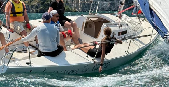 Lake Garda: Sailing Regatta with Professional Skipper