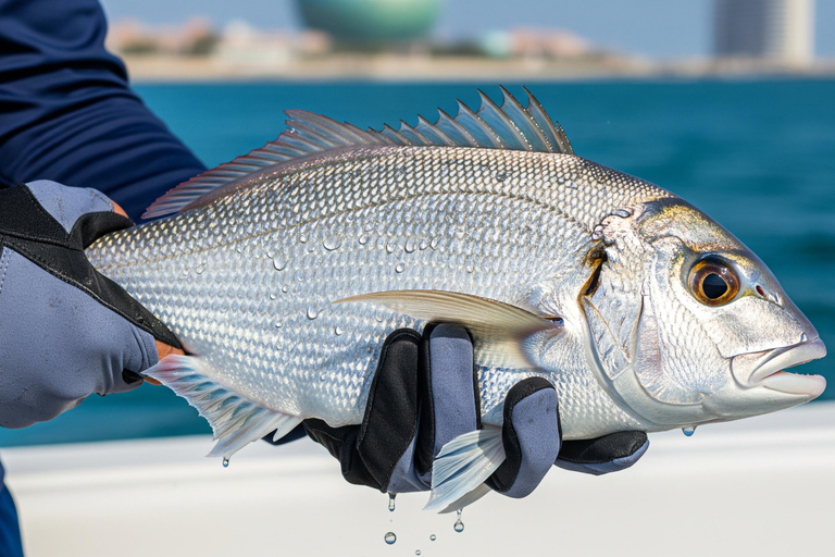 Doha Persian Gulf Sea: Private Fishing Trip with Pick & drop