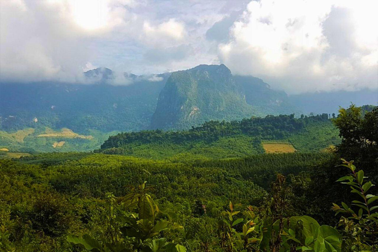 Luang Prabang: Biking, Trekking and Waterfall Private Tour