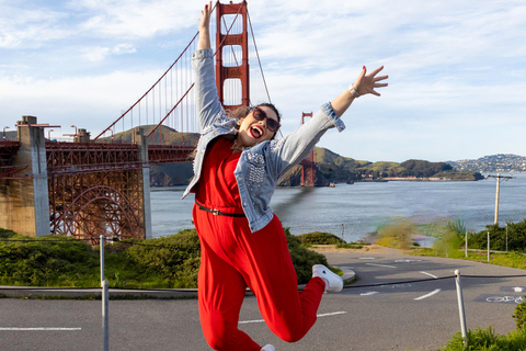Séance de portrait au Golden Gate Bridge SF