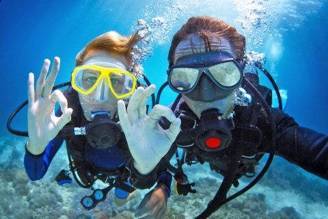 Tiran Island: Full-day Diving Boat Trip from Sharm Tiran Island: 1-Day Boat Trip with Snorkeling and Intro Dive