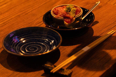 Degustación ilimitada de sake con degustación de sushi Omakase en TokioCata ilimitada de sake con 10 piezas de sushi omakase en Tokio