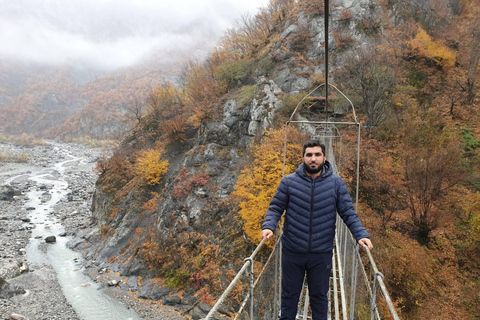 From Baku: Gabala Cable Car, Nohur Lake & Juma Mosque Trip