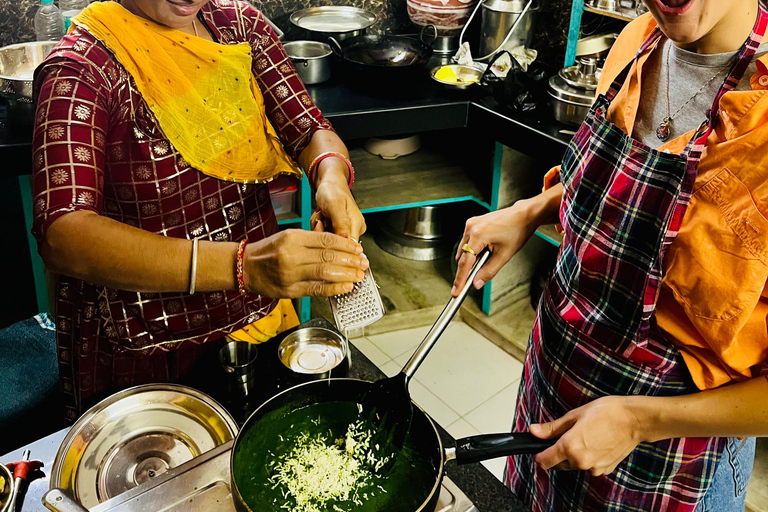 CLASE DE COCINA DURGA UDAIPUR