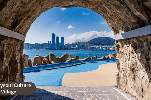 Busan: Highlights Tour with Zipline & Cable Car with Lunch