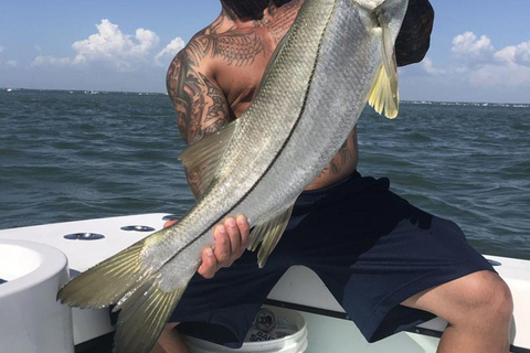 Classificado em 1.º lugar - Charter de pesca costeira em águas calmas com duração de 4 horasClassificado como nº 1 - 4 horas de pesca costeira em águas calmas