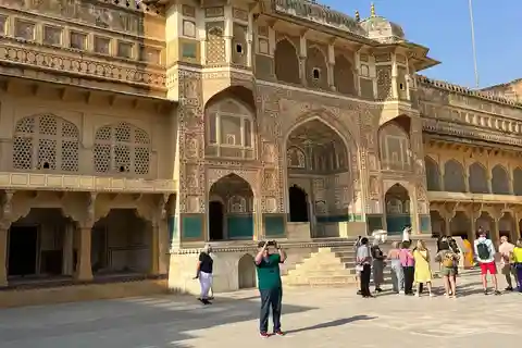 From Jaipur: Hawa Mahal & Diwali Street Walk Tour