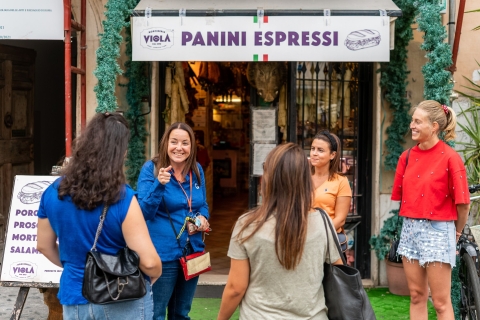 Roma: tour por puestos de comida callejera con guía localBarrio Judío: Tour en Grupo en Alemán