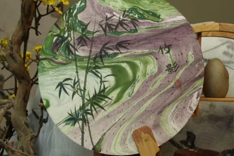 Lacquer-Fan Hand-Painting Workshop