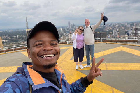 Nairobi city walking tour with traditional Kenyan Lunch.