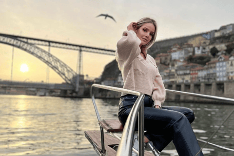 Porto: 6 Bridges of Douro Classic boat tour Porto : Classic boat Cruise on the Douro River