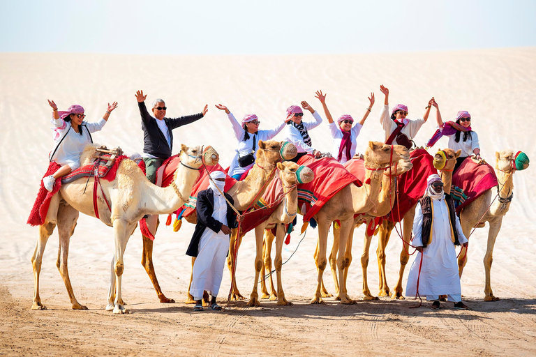 الدوحة: رحلة سفاري صحراوية في مخيم بدوي مع مرشد وزي عربيالدوحة: رحلة سفاري صحراوية إلى مخيم بدوي مع 