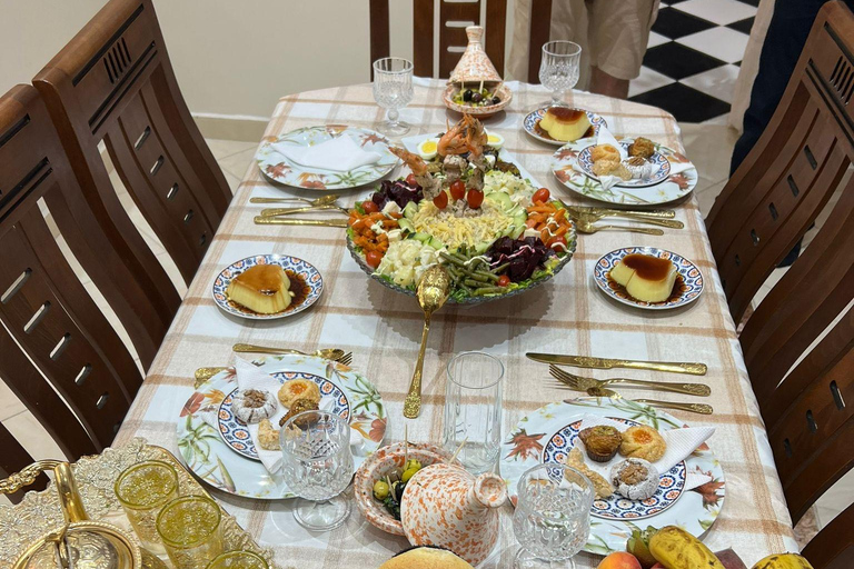 Cena con una famiglia berbera a Tangeri