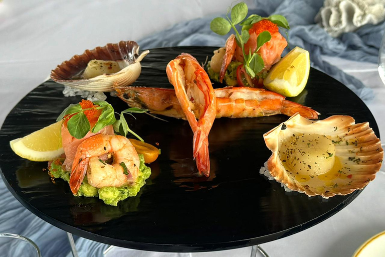 Port de Sydney : Dîner-croisière en bateau de verre