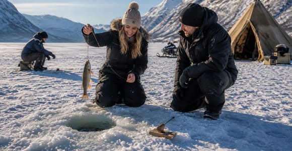 Tromsø: Sami Culture and Ice Fishing Experience