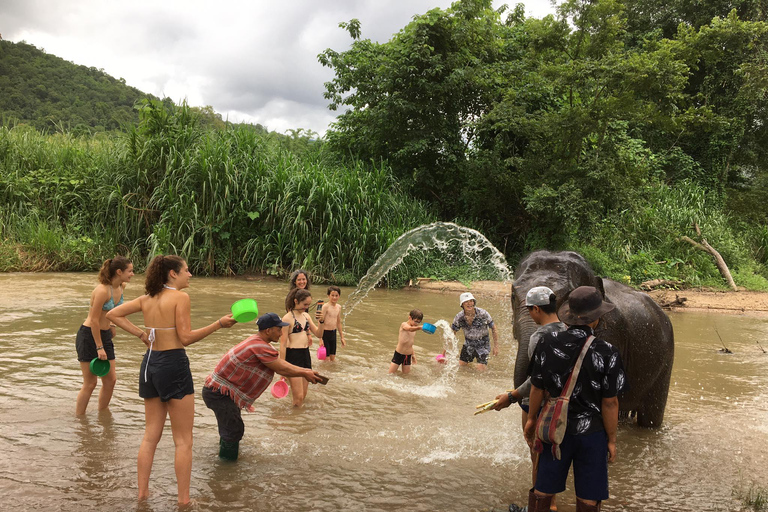 Chiang Mai: 2-Day Jungle Trek with Elephant Farm &amp; Raft Ride