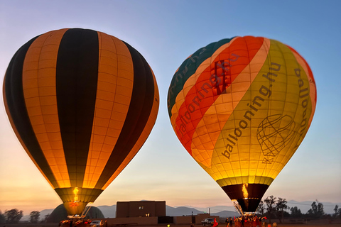 Marrakech: Hot Air Balloon Ride, rooftop view & Drone Video Sunrise Balloon Flight + Drone Video