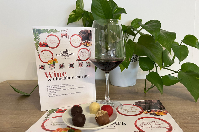 Malta: Wine and Chocolate Pairing Experience