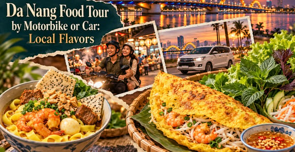 Da Nang Food Tour by Motorbike or Car: Local Flavors