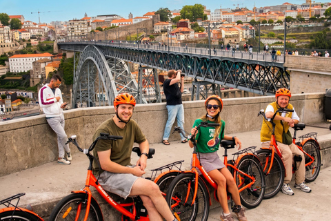 Porto: Guided Bike or E-Bike Tour with Local Guide Shared E-Bike Tour