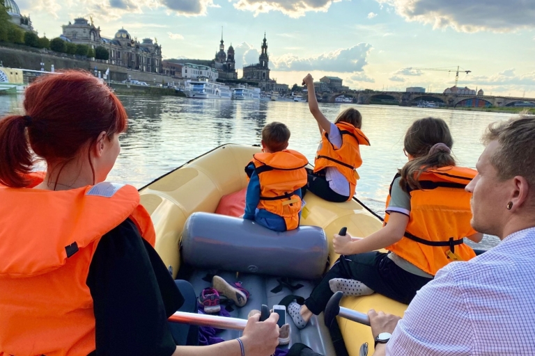 Dresde: tour en bote inflable por el casco antiguo