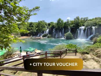 Da Mostar: gita di mezza giornata alla cascata di Kravica