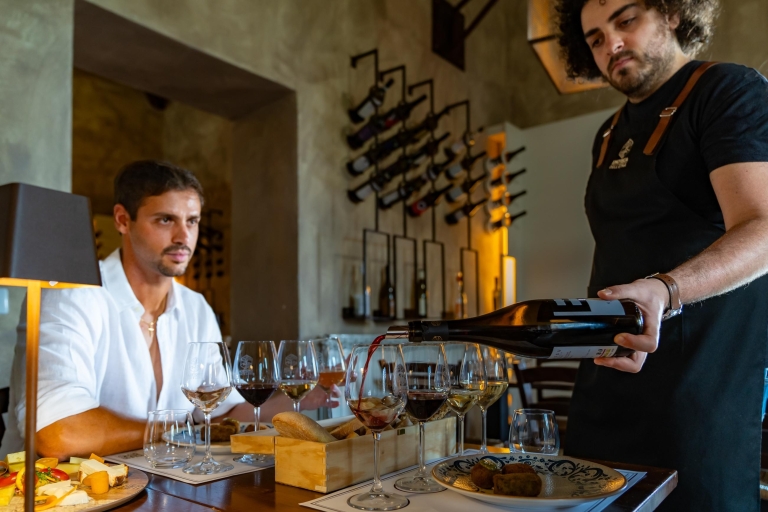 Ab Catania: Tagestour zum Ätna mit WeinprobeAb Catania: Ganztägige Ätna- & Weintour auf Deutsch