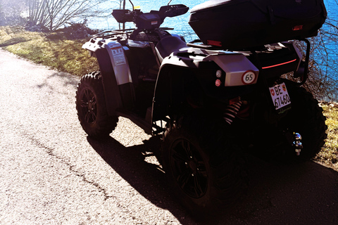 Interlaken: Quad Tour to Iseltwald and Lake Brienz