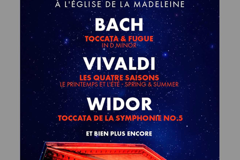 Madeleine Church Classical Concert Ticket