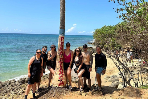 Puerto Rico: 2-Hour UTV Adventure to Ruins, Aguadilla Beach 4 Person Convoy Style