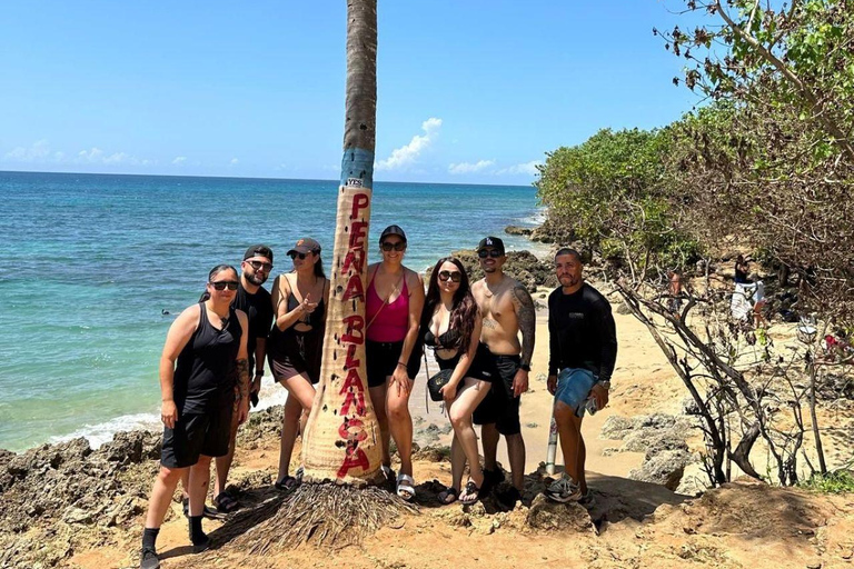 Puerto Rico: 2-Hour UTV Adventure to Ruins, Aguadilla Beach 4 Person Convoy Style