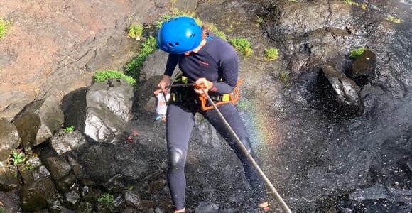 7 Cascades Canyoning: Waterfalls, Rappels & Jumps