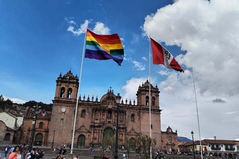 Cusco: Excursão a pé pelo centro histórico e vistas panorâmicas com bebida local