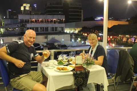 Saigon after dark: River Dinner & Live Music by Cruise Cruise without Transfer and Guide