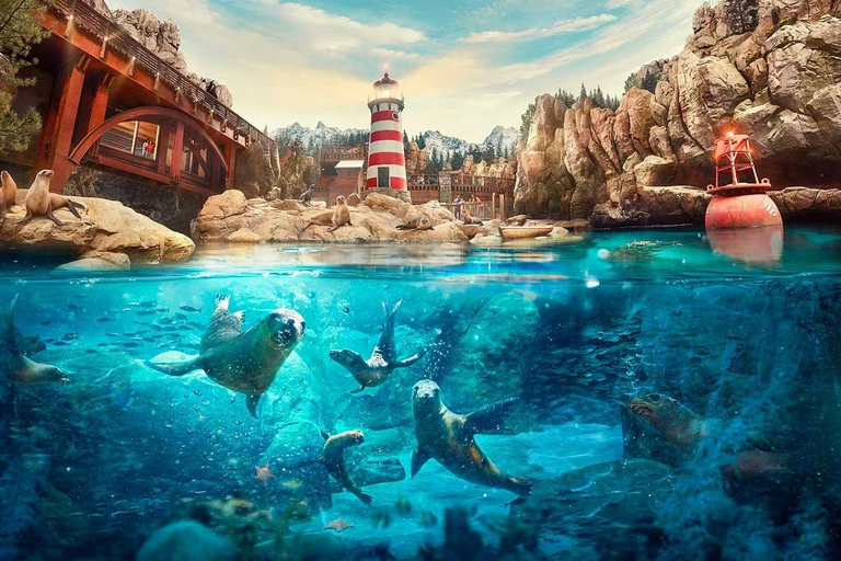 Abu Dhabi: SeaWorld Entry Ticket with Private SUV Transfer Abu Dhabi: SeaWorld Entry Ticket with KIA Carnival Transfer